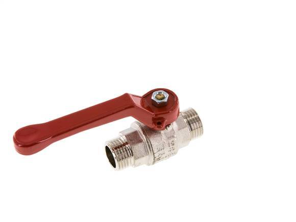 G 1/2 inch Male Threaded 2-Way Brass Ball Valve