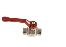 G 1 inch Male Threaded 2-Way Brass Ball Valve