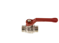 G 1 inch Male Threaded 2-Way Brass Ball Valve