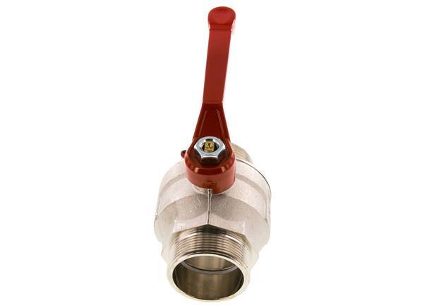 G 2 inch Male Threaded 2-Way Brass Ball Valve