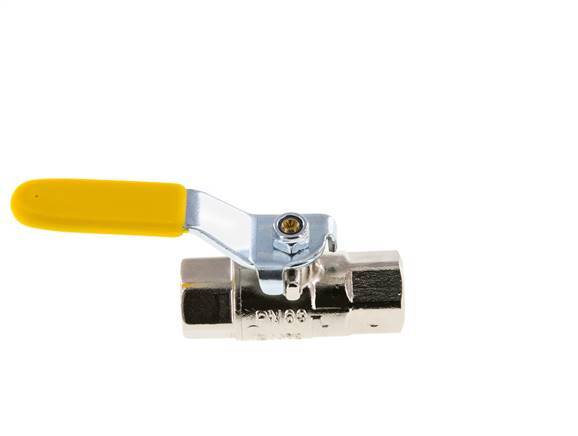 Rp 3/8 inch 2-Way Oxygen Brass Ball Valve