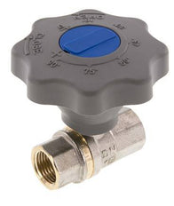 Rp 1/2 inch Soft Close Hand Wheel Gas and Water 2-Way Brass Ball Valve