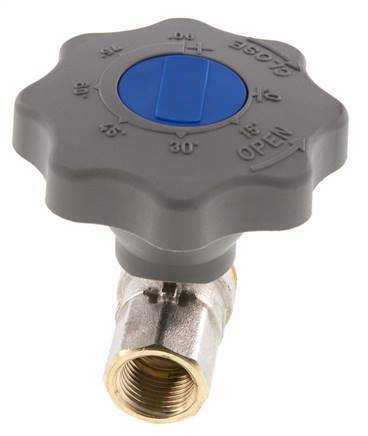 Rp 1/2 inch Soft Close Hand Wheel Gas and Water 2-Way Brass Ball Valve