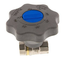 Rp 1/4 inch Soft Close Hand Wheel Gas and Water 2-Way Brass Ball Valve