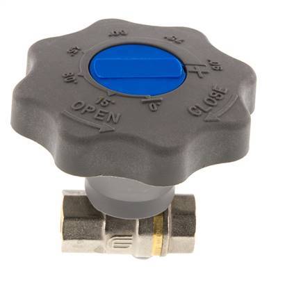 Rp 1/4 inch Soft Close Hand Wheel Gas and Water 2-Way Brass Ball Valve