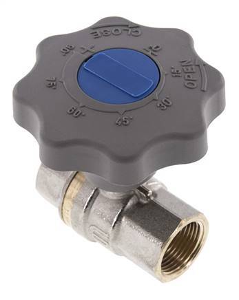 Rp 3/4 inch Soft Close Hand Wheel Gas and Water 2-Way Brass Ball Valve