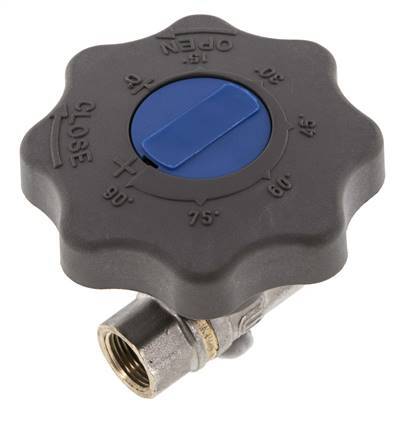 Rp 3/8 inch Soft Close Hand Wheel Gas and Water 2-Way Brass Ball Valve