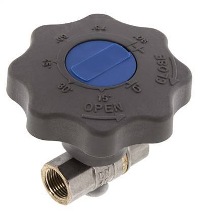 Rp 3/8 inch Soft Close Hand Wheel Gas and Water 2-Way Brass Ball Valve