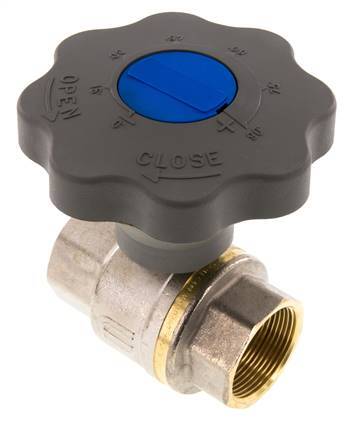 Rp 1-1/2 inch Soft Close Hand Wheel Gas and Water 2-Way Brass Ball Valve