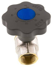 Rp 1-1/2 inch Soft Close Hand Wheel Gas and Water 2-Way Brass Ball Valve