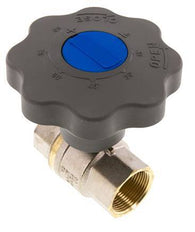 Rp 1-1/4 inch Soft Close Hand Wheel Gas and Water 2-Way Brass Ball Valve