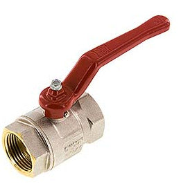 G 1-1/2 inch Compact 2-Way Brass Ball Valve