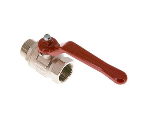 Male To Female G/G 3/4 inch Short Design 2-Way Brass Ball Valve