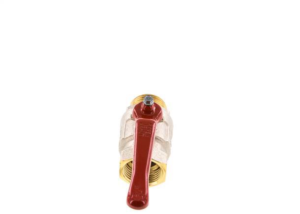 Male To Female G/G 1 inch Short Design 2-Way Brass Ball Valve