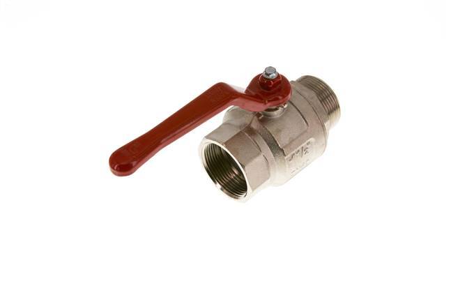 Male To Female G/G 1-1/2 inch Short Design 2-Way Brass Ball Valve