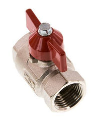 G 1/2 inch Butterfly Handle Compact 2-Way Brass Ball Valve