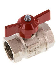 G 3/4 inch Butterfly Handle Compact 2-Way Brass Ball Valve