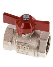 G 3/4 inch Butterfly Handle Compact 2-Way Brass Ball Valve