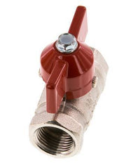 G 3/8 inch Butterfly Handle Compact 2-Way Brass Ball Valve