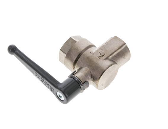 G 1/2 Inch 2-Way Right Angle Brass Ball Valve