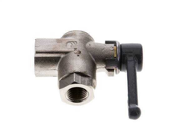 G 1/4 Inch 2-Way Right Angle Brass Ball Valve