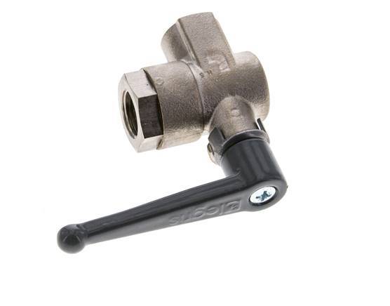 G 3/8 Inch 2-Way Right Angle Brass Ball Valve