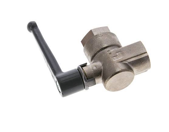 G 3/8 Inch 2-Way Right Angle Brass Ball Valve