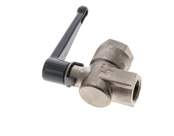 G 3/8 Inch 2-Way Right Angle Brass Ball Valve