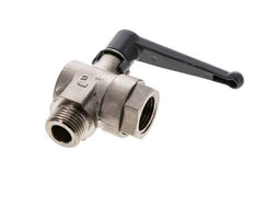 Male To Female G/G 1/2 Inch 2-Way Right Angle Brass Ball Valve