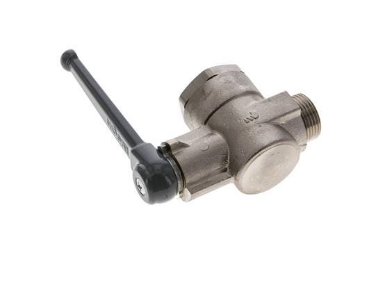 Male To Female G/G 3/4 Inch 2-Way Right Angle Brass Ball Valve