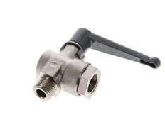 Male To Female G/G 3/8 Inch 2-Way Right Angle Brass Ball Valve