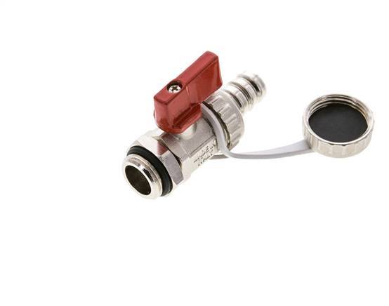 G 1/2 inch Brass 2-Way Boiler Filling and Draining Ball Valve