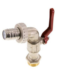 G 1 inch Brass 2-Way Faucet Ball Valve