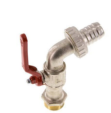 G 1 inch Brass 2-Way Faucet Ball Valve