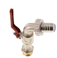 G 1 inch Brass 2-Way Faucet Ball Valve