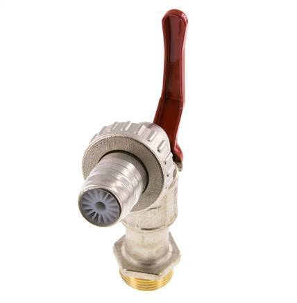 G 1 inch Brass 2-Way Faucet Ball Valve
