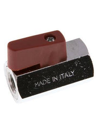 G 1/8 inch 2-Way Brass Mini Ball Valve 15 Bar