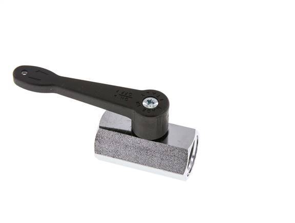 G 1/2 inch 2-Way Brass Mini Ball Valve Long Handle 15 Bar