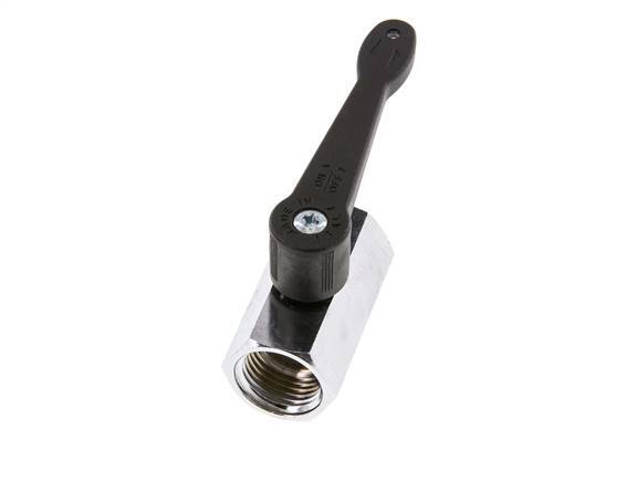 G 1/2 inch 2-Way Brass Mini Ball Valve Long Handle 15 Bar