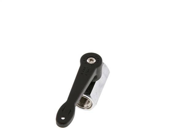 G 1/4 inch 2-Way Brass Mini Ball Valve Long Handle 15 Bar