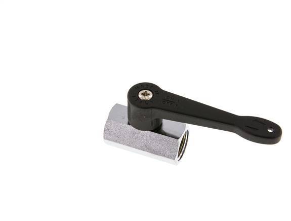 G 3/8 inch 2-Way Brass Mini Ball Valve Long Handle 15 Bar