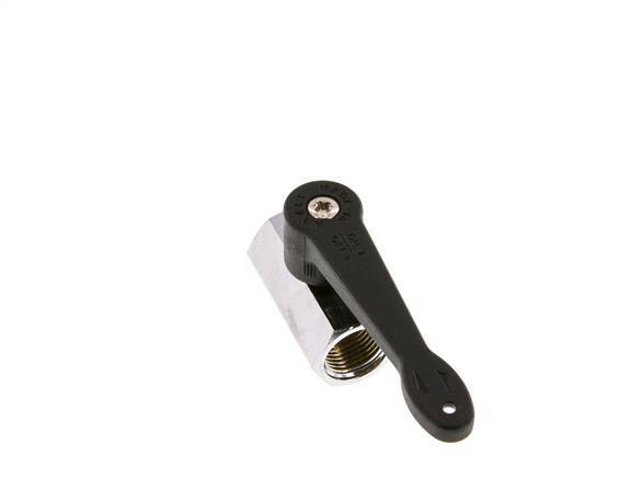 G 3/8 inch 2-Way Brass Mini Ball Valve Long Handle 15 Bar