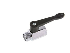 Male To Female G 1/2 inch 2-Way Brass Mini Ball Valve Long Handle 15 Bar