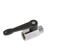 Male To Female G 1/2 inch 2-Way Brass Mini Ball Valve Long Handle 15 Bar