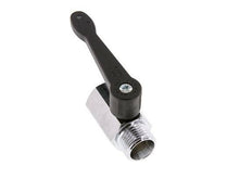 Male To Female G 1/2 inch 2-Way Brass Mini Ball Valve Long Handle 15 Bar