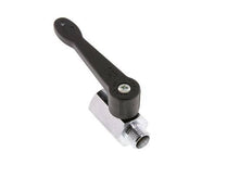 Male To Female G 1/4 inch 2-Way Brass Mini Ball Valve Long Handle 15 Bar