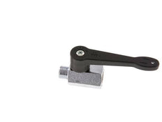 Male To Female G 1/4 inch 2-Way Brass Mini Ball Valve Long Handle 15 Bar