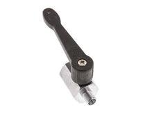 Male To Female G 1/8 inch 2-Way Brass Mini Ball Valve Long Handle 15 Bar