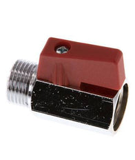 Male To Female G 3/8 inch 2-Way Brass Mini Ball Valve 15 Bar