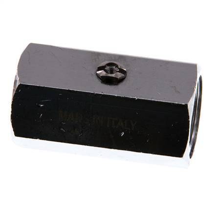 G 1/2 inch 2-Way Brass Mini Ball Valve Screwdriver Operated 15 Bar